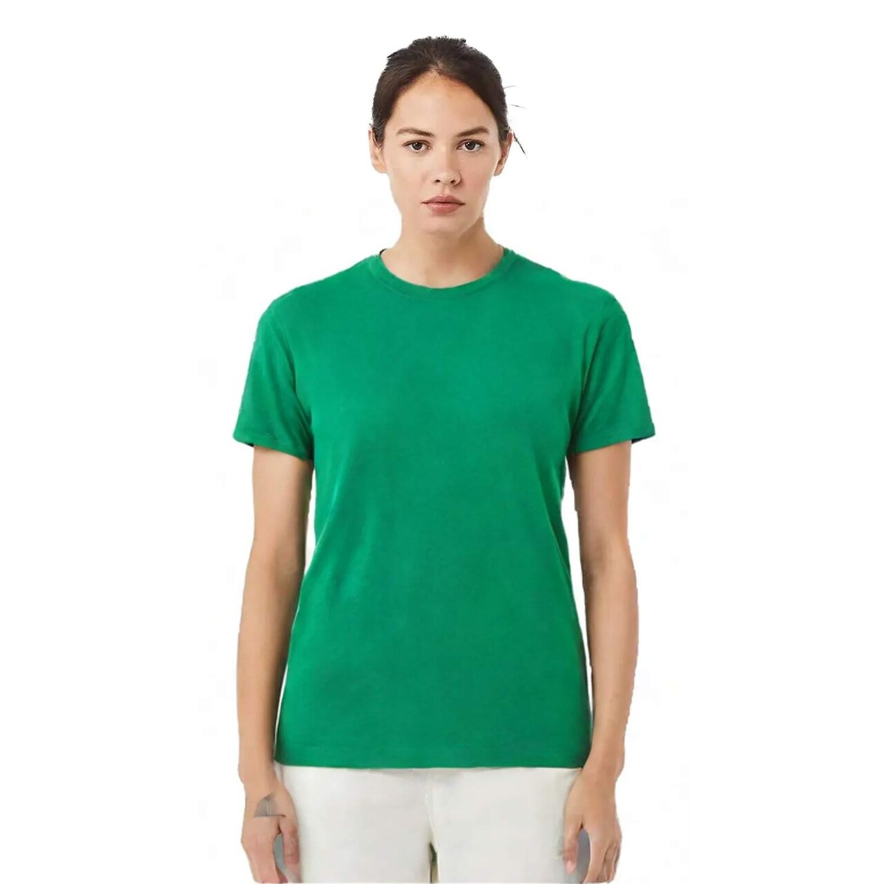 BELLA + CANVAS Triblend Crewneck Short Sleeve T-Shirt for Summer Wear & Custom Print Everyday Tee